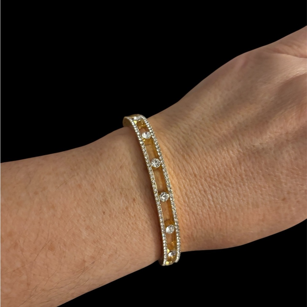 Park Lane Gold and Silver Crystal chateau Bracelet